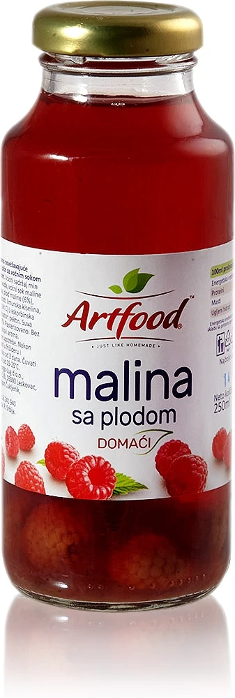 Napitak od maline sa plodom 250 ml Artfood